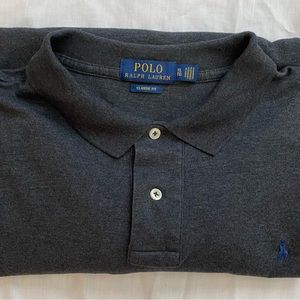 Men’s Polo Ralph Lauren gray golf polo size X-Large
